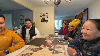 Cooking khapse for losar party of Connecticut [upl. by O'Meara]