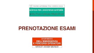 Prenotazione Esami [upl. by Peterson]