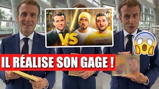 MACRON RÉALISE ENFIN LE GAGE DE MCFLY ET CARLITO  LeFatShow [upl. by Phyllida]