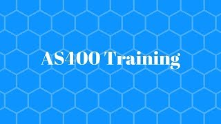 AS400 training demo video  IBM I Series AS400 training online course Demo Video [upl. by Llerrej]