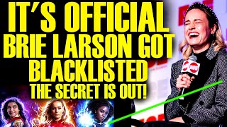 BRIE LARSON INSANE REACTION TO GETTING BLACKLISTED FROM HOLLYWOOD amp The Marvels Box Office Disaster [upl. by Anitselec]