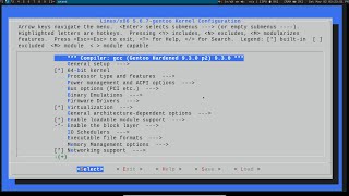 Configuring a Custom Linux Kernel 567gentoo [upl. by Yhtimit313]