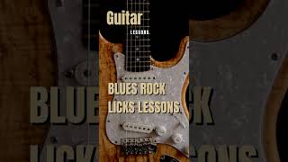 One Minute Guitar lessons Blues Rock licks [upl. by Essex]