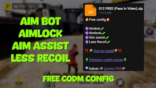 Test CODM config  Free config  Season 1 [upl. by Novelc895]