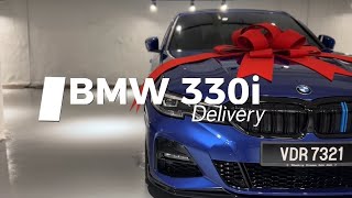 Delivery day Bmw 330i M Sport G20 Sedan B48 js brother motor 0136122288 [upl. by Yzdnil]