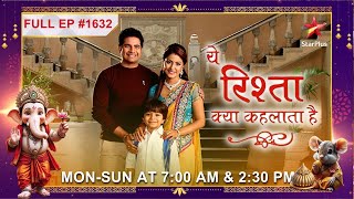 Nandini ki तबियत achanak बिगड़ गई Full Episode1632Yeh Rishta Kya Kehlata Hai [upl. by Lleira]