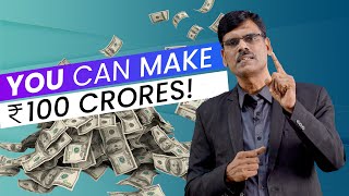 REALISTIC Way To Make ₹100 Crores in Stock Market Low Risk [upl. by Ahsotal]