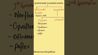 Quinolone Classification  Classification of Quinolone  Quinolone drugs Pharmacology [upl. by Nylodnewg]