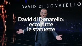 David di Donatello a chi sono andate le statuette [upl. by Suicul]