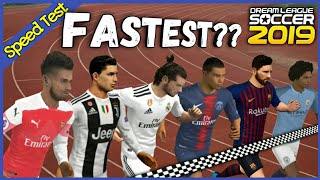 Fastest Player in Dream League Soccer 2019 • dls19 dls19 [upl. by Nordin]