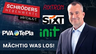 Aixtron PVA TePla Sixt Init  Schröders NebenwerteWatchlist [upl. by Ramey226]