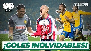 ¡Los goles más emocionantes en finales de Liga Mx  TUDN [upl. by Clova]