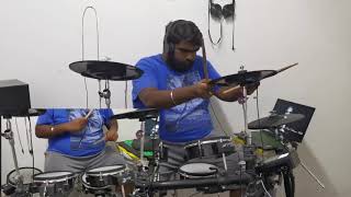 Machan Meesai Veecharuva Drum Cover  Dhill  Vidyasagar [upl. by Fechter]