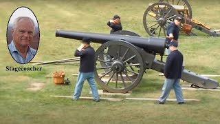 Firing the 30pounder rifled Parrott cannon Fort Pulaski GA [upl. by Ellenid731]