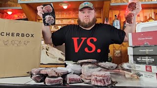 Butcher Box VS Omaha Steaks  Which One Will You Pick [upl. by Alehcim]