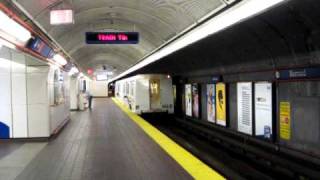 Vancouver SkyTrain Expo Line Departing Burrard Station [upl. by Annaj202]