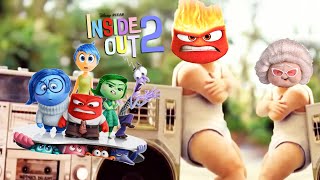 Inside Out 2 amp Baby Dance  Coffin Dance Meme Song Parody [upl. by Rabjohn]