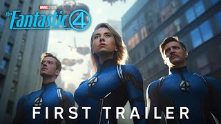 Marvel Studios The Fantastic Four – First Trailer 2025 Pedro Pascal Vanessa Kirby [upl. by Llemrej]