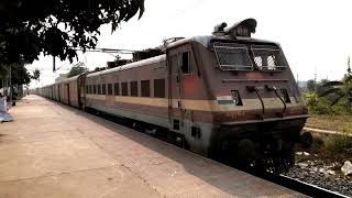 18029 Mumbai LTT  Shalimar Express KURLA EXPRESS LEISURELY CROSSING ABADA [upl. by Jess907]