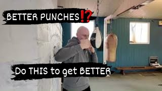 Do THIS to get better punches  Solo Boxing Training [upl. by Rebhun580]