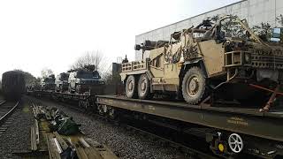 MOD train at Dereham 4 Mar 2020 [upl. by Ferdinande412]