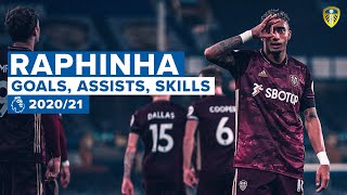 Raphinha BEST SKILLS ASSISTS AND GOALS  202021 Premier League season [upl. by Amend]