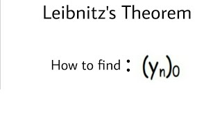 7 LEIBNITZS THEOREM  Yn0  PROBLEM 6  DIFFERENTIAL CALCULUS [upl. by Nivlam]