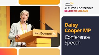 Daisy Coopers speech to Conference [upl. by Karlise767]