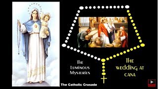 The Luminous Mysteries  VIRTUAL ROSARY  Thursdays [upl. by Llirrem3]