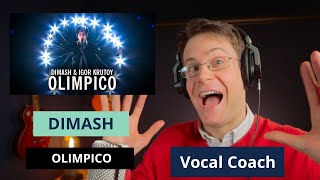 Vocal Coach Reacts to Dimash singing Olimpico Ogni Pietra [upl. by Keating742]