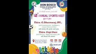 DBX Egmore  12th Senior Sports Day 2024 16072024 [upl. by Inahpets17]