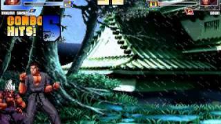 MUGEN ShinOni Mr Ansatsuken vs God Orochi [upl. by Wimsatt]