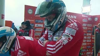 FIBT  2Man Bobsleigh World Cup 20132014  Winterberg Heat 1 [upl. by Atinaj]