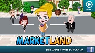 Marketland  Facebook Games  HD Gameplay [upl. by Anerehs596]