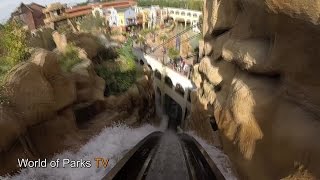 Chiapas  Onride 1 Reihe  POV  Phantasialand  Wild Wasserbahn [upl. by Beisel]