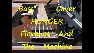 Florence And The Machine  Hunger BASS COVER [upl. by Horatia]