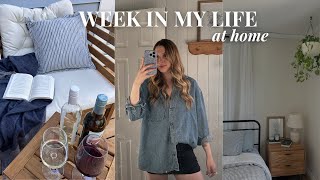 WEEK IN MY LIFE AT HOME 🏡 bedroom makeover cozy homebody life amp work days [upl. by Pietrek960]