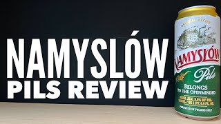 Namysłów Pils Review By Browar Namysłów  Polish Craft Beer Review [upl. by Convery858]