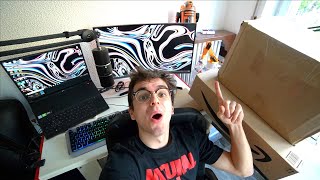 La mia nuova POSTAZIONE GAMING amp UNBOXING cose varie [upl. by Airamas]