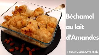 RECETTE de BÉCHAMEL au LAIT dAMANDES tousencuisineavecseb [upl. by Tavey97]