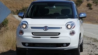 2014 Fiat 500L Review and Road Test with Infotainment Deep Dive [upl. by Rodl587]