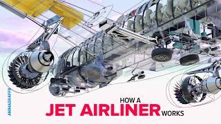 How a Jet Airliner Works [upl. by Eerok]