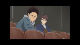 Iwaizumi and Oikawa Moments  Haikyuu season three [upl. by Akihsan564]