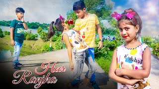 Heer Ranjha  Rito Riba  Romantic Cute Love Story  New Viral Hindi Song  Love ampStory [upl. by Arytas33]