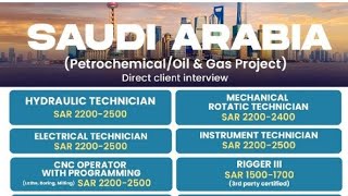 Saudi Arabia Petrochemicals oil amp Gas Project [upl. by Leuamme699]