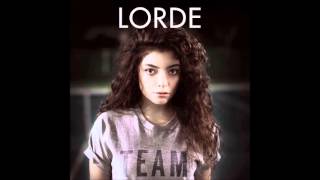 Lorde  Team  Instrumental with Backing Vocals [upl. by Vokay]