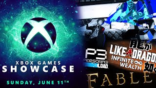 NEW FABLEPERSONAMETAPHOR Infer Reacts Xbox Games Showcase [upl. by Rosol]