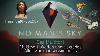 OutdatedNo Man’s Sky Multitools Waffen und Upgrades  Alles was man wissen muss deutschgerman [upl. by Negyam]