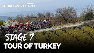 Exciting amp Enthralling Race  Tour of Turkey  Stage 7  Eurosport [upl. by Aened]