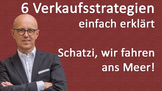 6 Strategien im Verkauf und Key Account Management einfach erklärt  Schatzi wir fahren ans Meer [upl. by Alrac458]